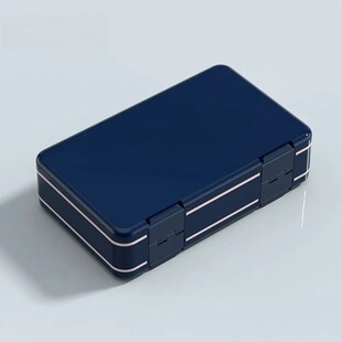 德国药盒大容量密封一周七天早中晚随身可携式药品药丸分装盒