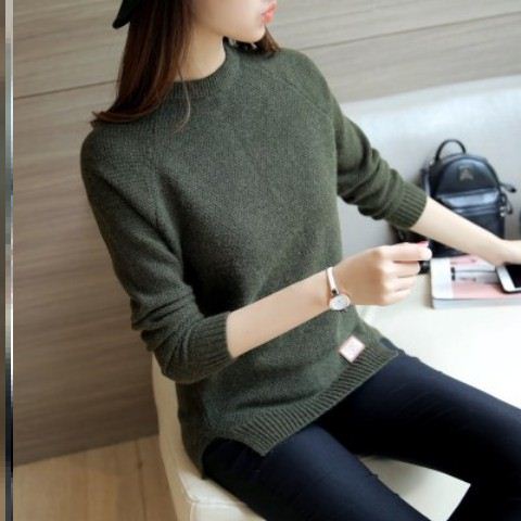 。潮流chic上衣针织衫毛线衣女装衣服女2019新品时尚长袖毛线衫在类目 女装/女士精品, 毛针织衫中 - 来自Buy2taobao.com提供专业的淘宝代购服务