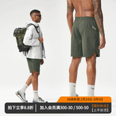 维特客梭织健身运动短裤 5389 男子速干宽松轻薄跑步透气训练5分裤