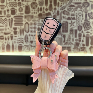 XT4 ATSL CT6 CT4 XTS车包壳甜酷 CT5 适用凯迪拉克XT5钥匙套XT6