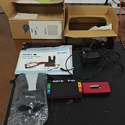 可维修Freedom Scientific RUBY手持视频放大器议价