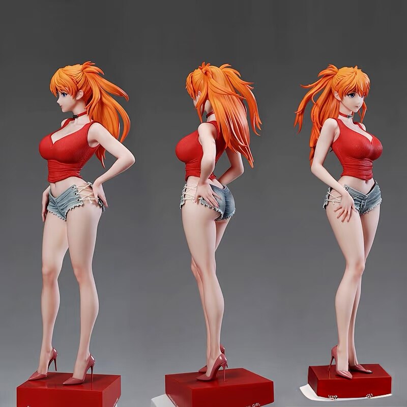 【新品】夏日女友明日香手办美少女独家限定二次元动漫模型GK雕像