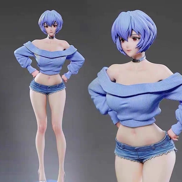 【新品】夏日女友绫波丽手办美少女独家限定二次元动漫模型GK雕像