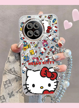 精孔kt猫vivoX90S手机壳V2241HA情侣全包防摔高级男女可爱套外壳