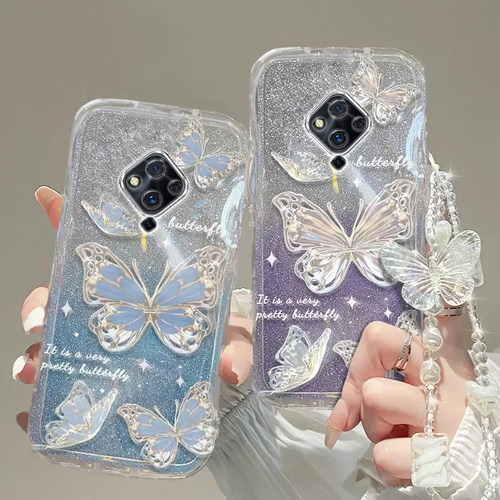 vivo s5手机壳s10透明s9软s1套s6全包s7防摔pro潮e奢华s12高档s15蝴蝶s16手链s17闪粉s18男s19女vivos5