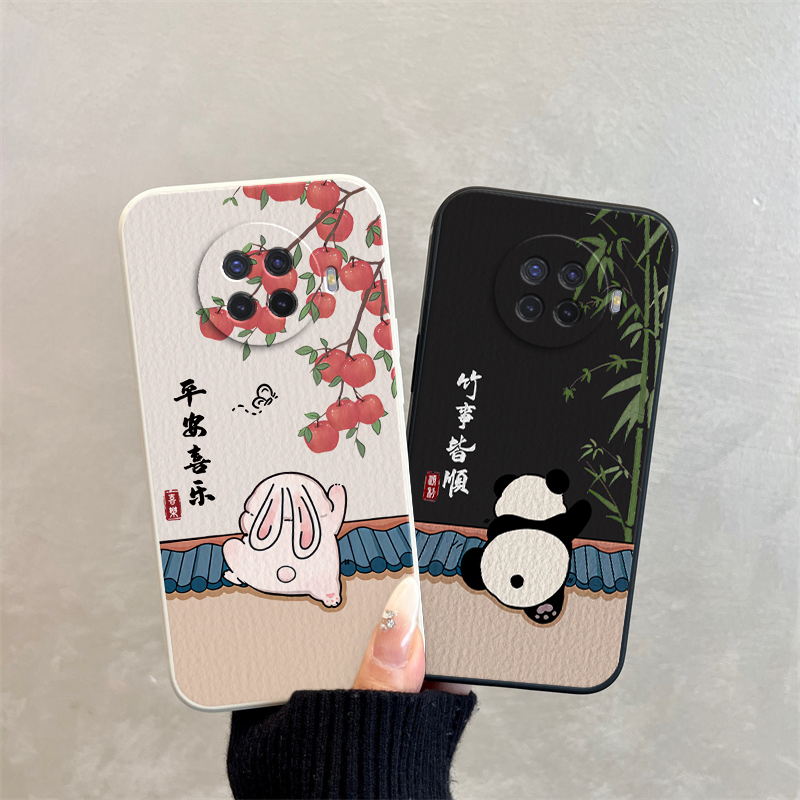 OPPO ACE2小羊皮情侣手机壳定制款高级感小众一对全包防摔