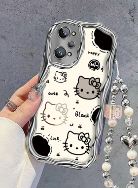 realme真我Q5pro手机壳Q2新Q3全包Q5防摔V3薄V5软V11硅胶V13高级V15男女V20可爱23套25外V30情侣50凯蒂kt猫60