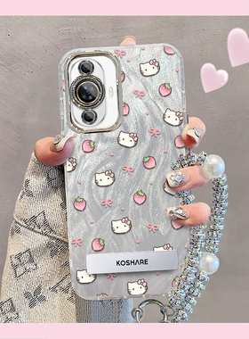 羽纱kt猫华为nova11手机壳FOA-AL00情侣全包防摔软男女可爱套外壳