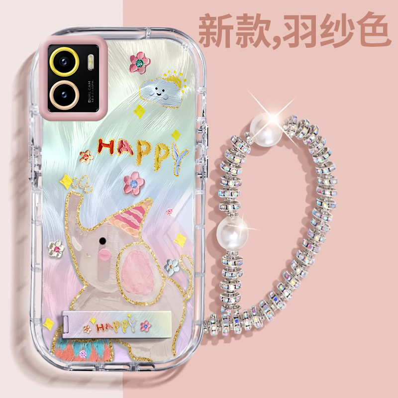 赵露思同款vivoY10壳透明V2168A全包防摔薄软男女可爱套外壳