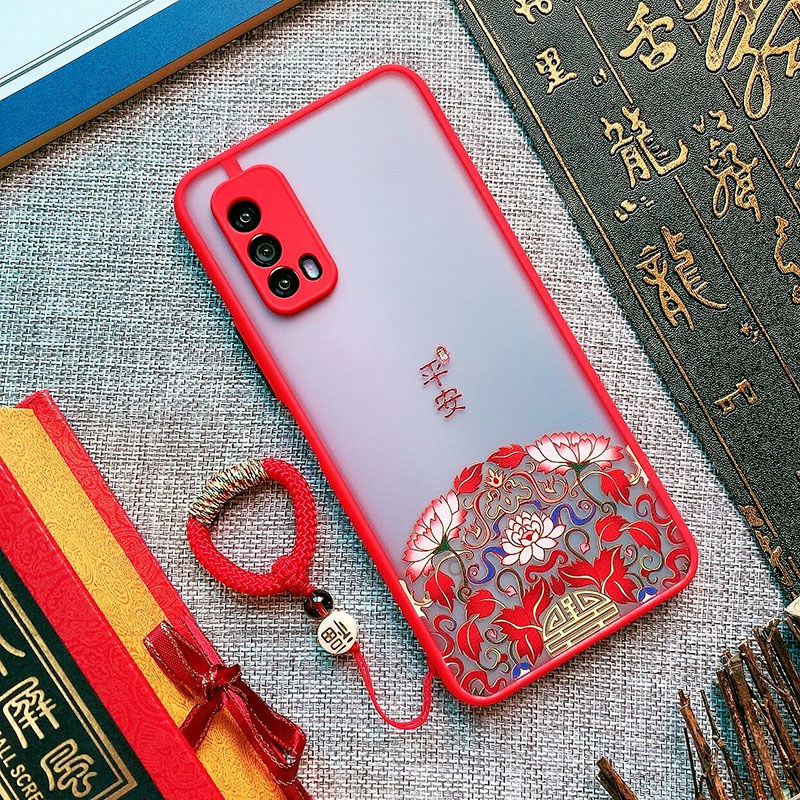 realme狂欢版磨砂透套oppo手机壳