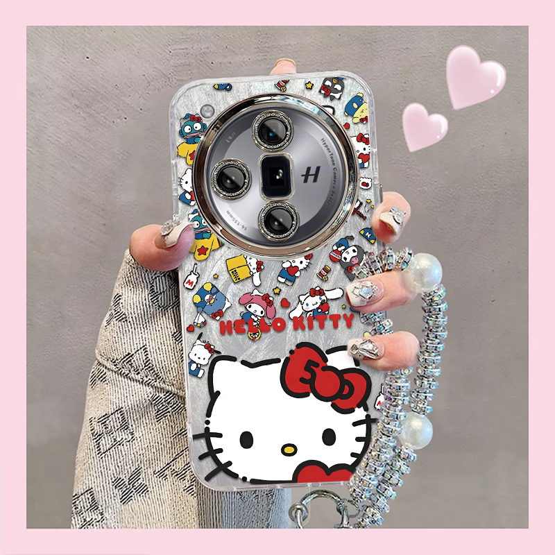 精孔kt猫OPPOFindX7手机壳PHZ110情侣全包防摔高级男女可爱套外壳