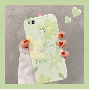 youth油画可爱薄全包 AL00闺蜜小花nova 华为nova青春版 手机壳WAS