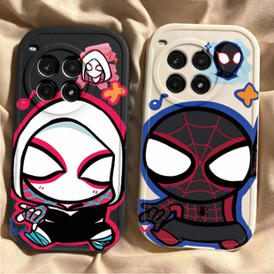 一加ACE 3Pro手机壳硅胶新款高档卡通一加ACE 3Pro可爱全包套保护套情侣软蜘蛛侠