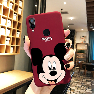 vivo可爱风全包防摔米奇新款软套