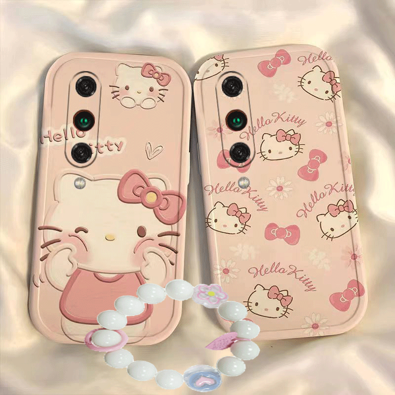 魅族16t手机壳凯蒂猫硅胶新款透明卡通可爱全包套KT猫保护套软meizu