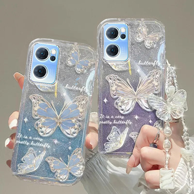 OPPO Reno7手机壳Ace透明2z软Reno 13套2全包3防摔5潮4高级pro感6蝴蝶8款9男10女OPPOReno7新11薄12高档se新+