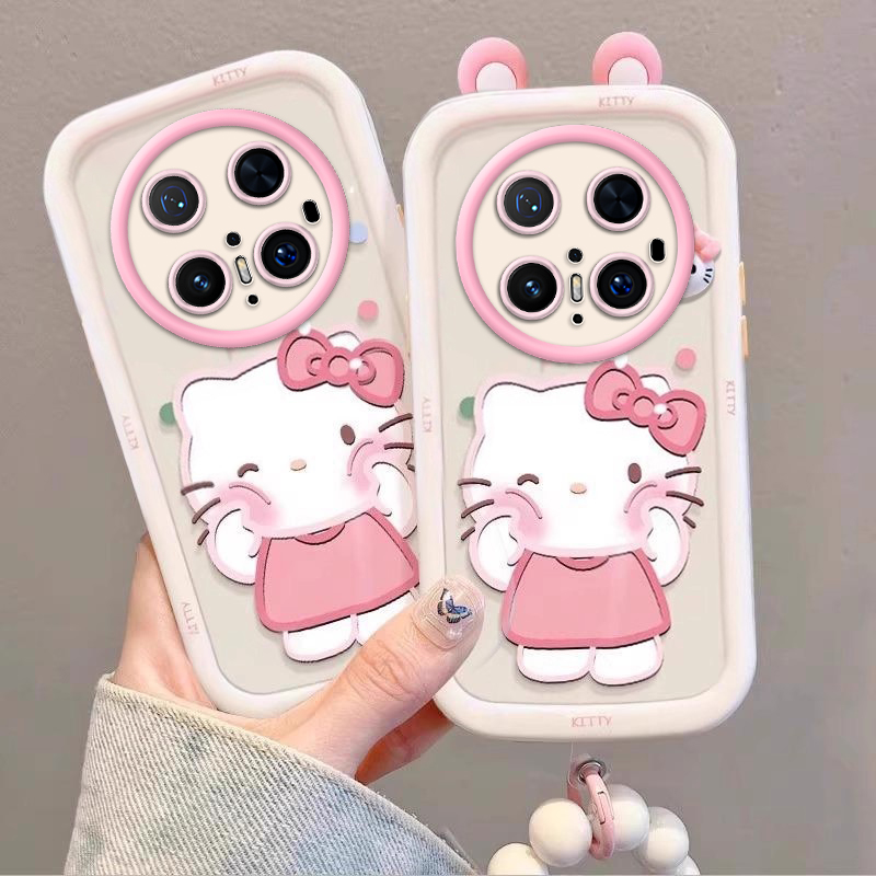 泡芙kt猫华为Mate70Pro壳PLR-AL00情侣全包防摔女可爱套外壳