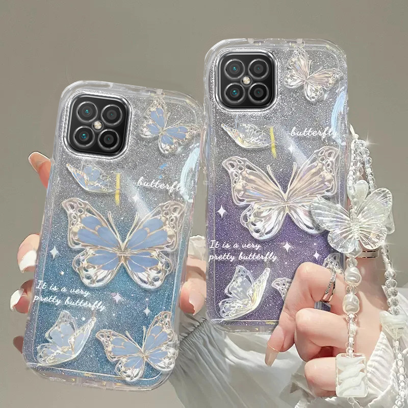 华为nova8se手机壳nova8透明nova8pro软3套Nova 4硅胶pro防摔i奢华5全包2潮6高档12蝴蝶13手链7软9男10女11新