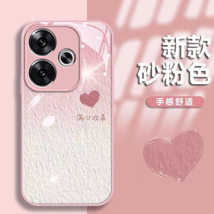 荣耀X60i手机壳x40i硅胶x50i保护套honor玻璃潮牌软高档薄新爱心