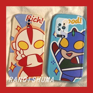 黑鲨5手机壳5pro透明软壳防摔男女潮硅胶情侣可爱超人小新