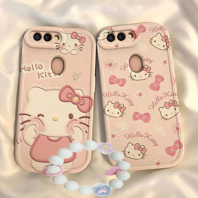 OPPOR11s手机壳r11plus凯蒂猫oppo硅胶R11s新款透明卡通可爱全包套KT猫保护套软