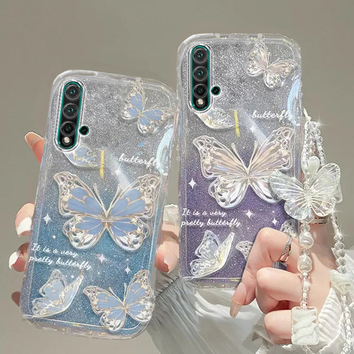 华为nova5手机壳nova5pro透明nova5i软3套Nova 4硅胶pro防摔i奢华z全包6潮7高档12蝴蝶13手链8软9男10女11新2