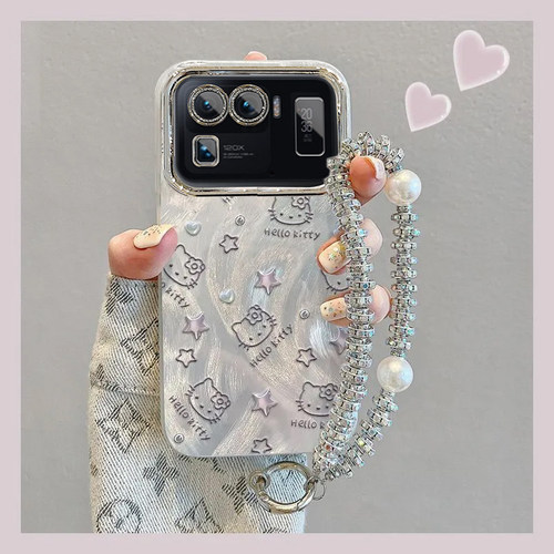 羽纱kt猫小米11Ultra手机壳M2102K1C情侣全包防摔男女可爱套外壳