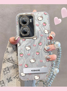 羽纱kt猫iQOOZ7i手机壳V2230EA情侣全包防摔软高级男女可爱套外壳