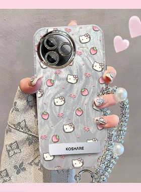 羽纱kt猫红米K80Pro手机壳24122RKC7C情侣全包防摔男女可爱套外壳