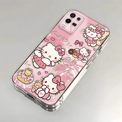 卡通kt猫OPPOK9x壳透明PGCM10全包防摔软高级男女可爱套外壳