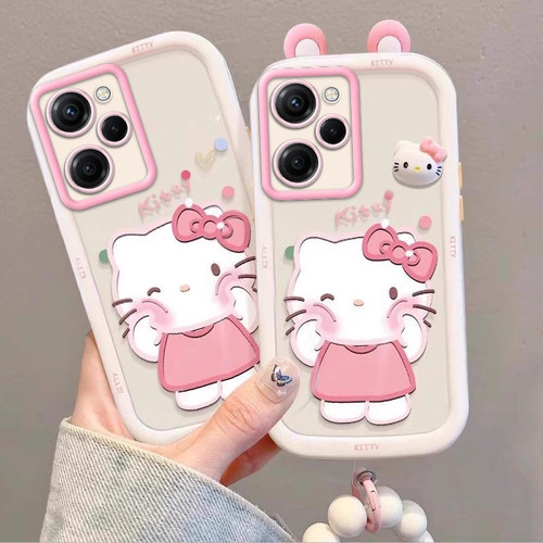 泡芙kt猫红米Note12Pro极速壳22101320C情侣全包防摔可爱套外