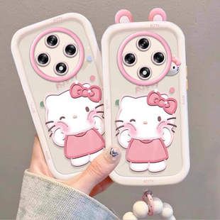 泡芙kt猫OPPOA3iPlus壳PKA110情侣全包防摔软男女可爱套外壳