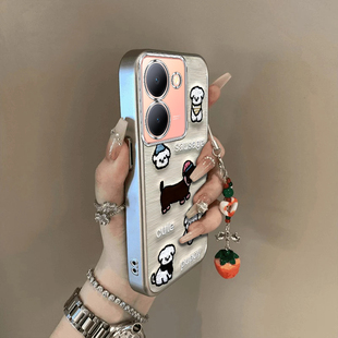 VIVO Y77T手机壳Y3 S女Y78全包Y7S防摔Y77可爱Y76薄Y75男51款Y53S套Y52 T外壳Y55女Y71新Y72潮Y70S牌VIVOY77T