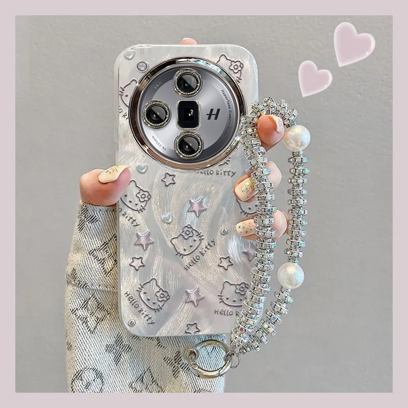 羽纱kt猫OPPOFindX7Ultra手机壳PHY110情侣全包防摔女可爱套外壳