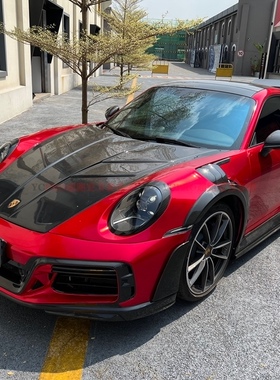 新款保时捷911/992改装升级TECHART GTstreet R泰赫雅特包围套件