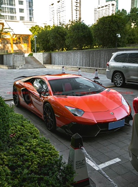 兰博基尼Aventador大牛LP700改装Mansor包围套件干碳前杠后杠尾翼
