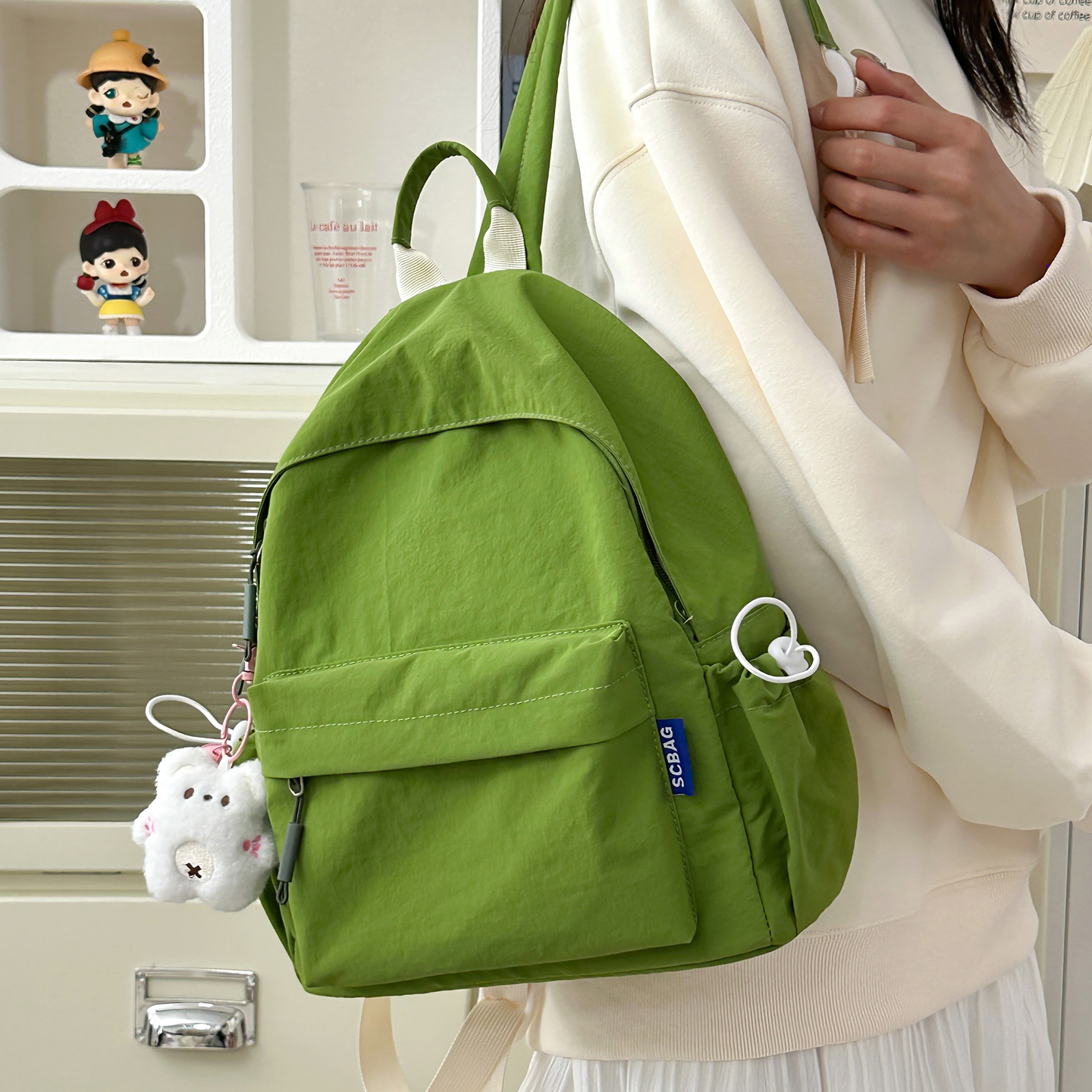 双肩包女轻便旅行背包外出小书包