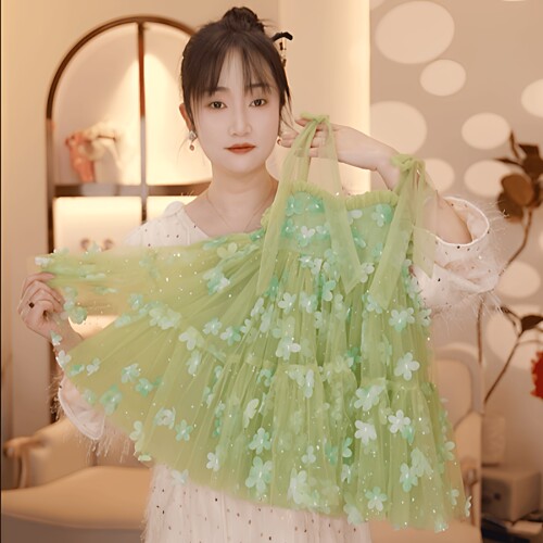 夏季新款女童碎花吊带公主裙