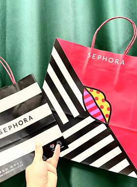 正品丝芙兰礼袋现货小号中号大号