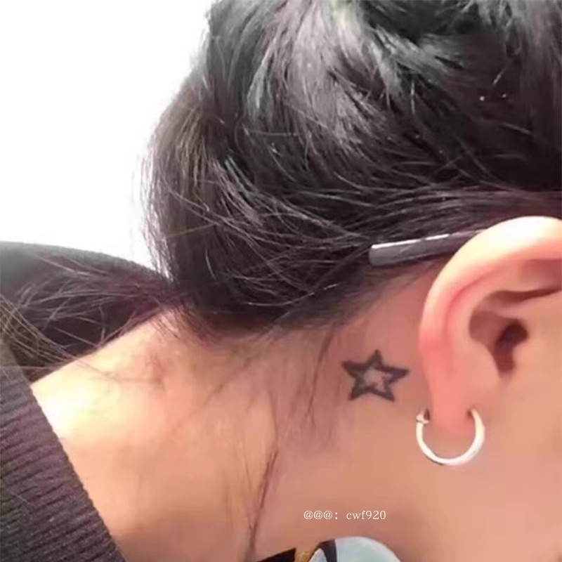 克罗潮GD鹿晗同款耳坠CH925纯银耳饰男女款实心耳钉复古耳环耳圈