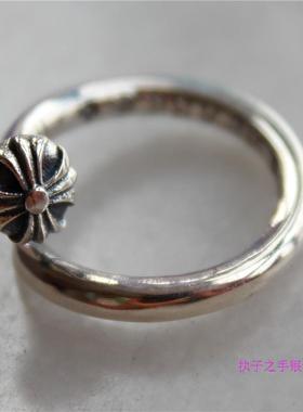 潮牌gd情侣尾戒克罗钉子十字架