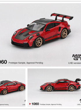 MINIGT 1:64 1060号 Porsche 911 (992) GT3 RS Weissach Package
