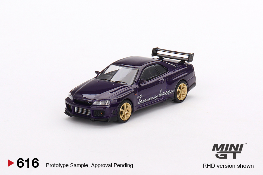 MGT 1:64日产 Nissan Skyline GT-R(R34) Tommykaira R-z午夜紫-封面