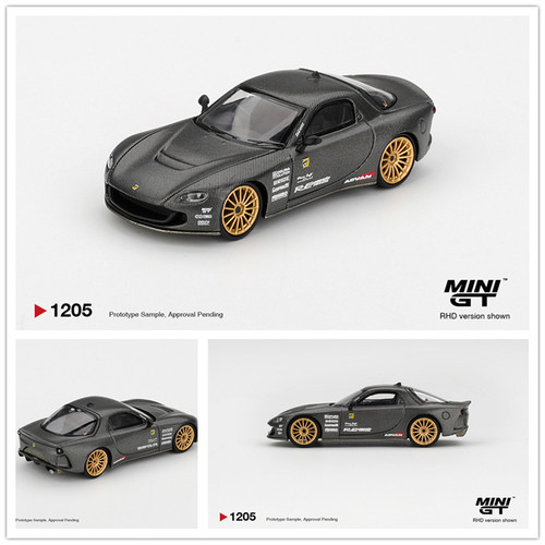 MINIGT 1:64 1205号 马自达 Mazda RX-7 RE-Amemiya Matsukiyo