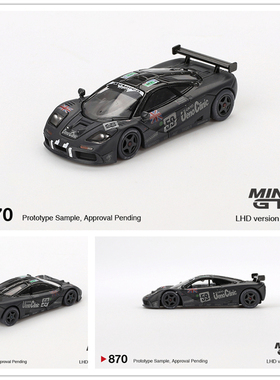 MINIGT 1:64 McLaren F1 GTR #59 1995 Le Mans 24Hr Winner 车模