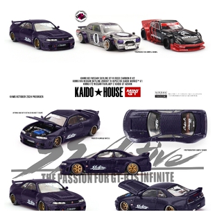 Kaido House + MINIGT Nissan Skyline GT-R (R33) Active Carbon
