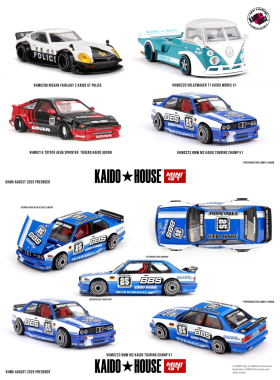 Kaido House + MINIGT BMW M3 Kaido Touring Champ V1 合金车模