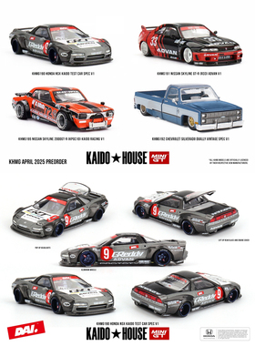 Kaido House + MINIGT Honda NSX Kaido Test Car Spec V1 车模