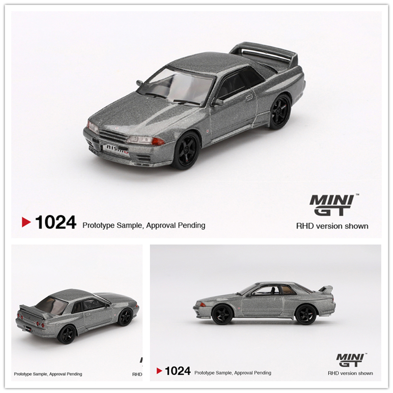 MINIGT 1:64 Nissan Skyline GT-R NISMO BNR32 CRS Version 车模