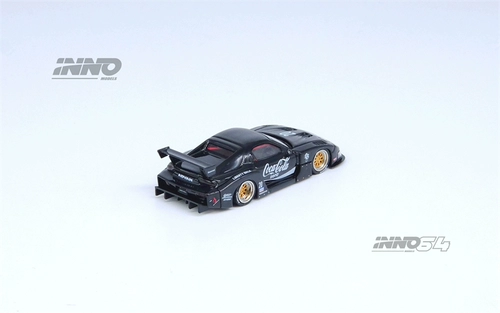 INNO 1:64 Mazda MAZDA RX7 (FD3S) LB-SUPER SILOUETTE черная модель автомобиля